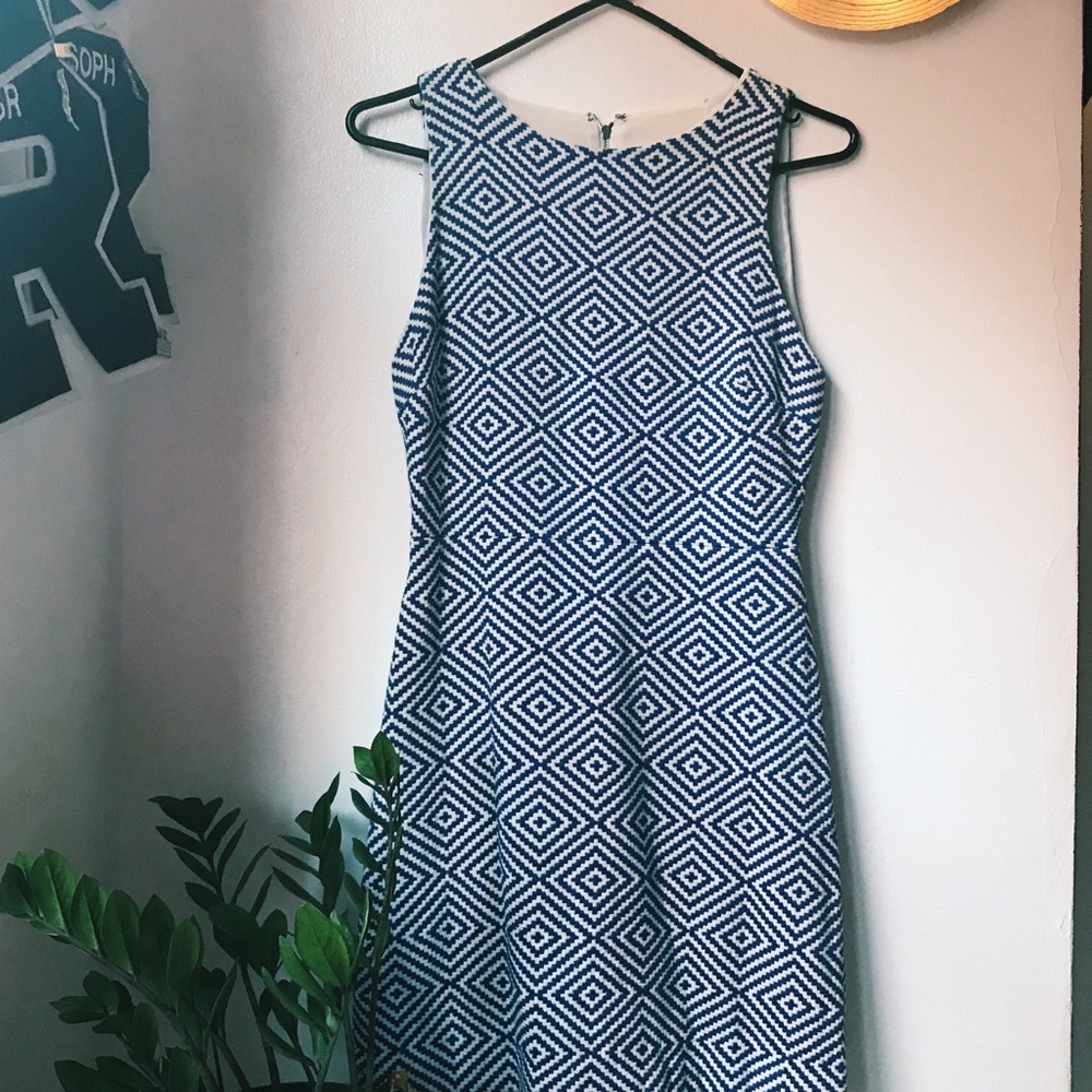 Alice + Olivia geometric dress